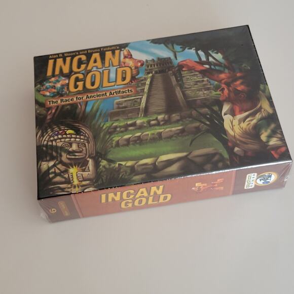 Incan Gold Board Game by Gryphon Games New Sealed - Picture 1 of 7